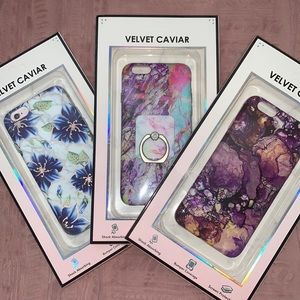 Velvet Caviar 6/6S phone cases Pack of 3